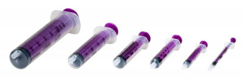 Transparent syringes