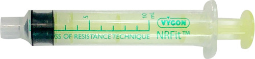 Low resistance syringe (LOR)