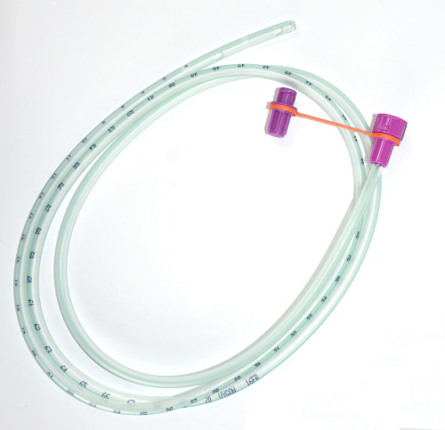 PVC feeding tubes - closed tip