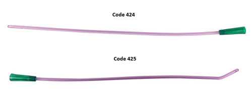 Straight vesical catheter - 18 cm