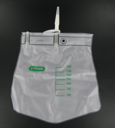 Urine bag for hourly diuresis unit