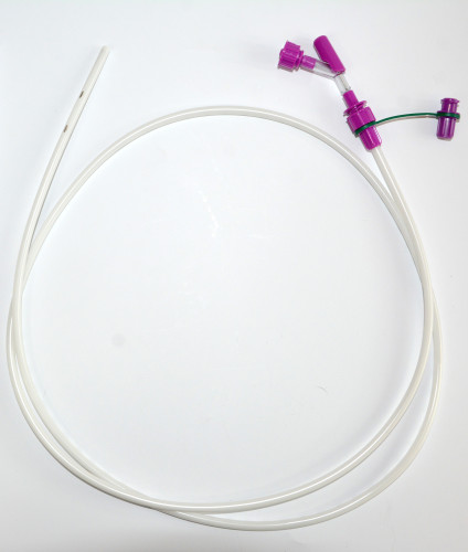 Polyurethane feeding tubes - with stylet