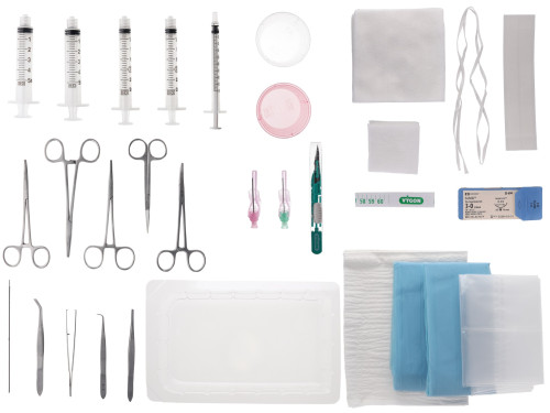 Placement pack for umbilical catheter