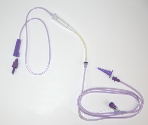 Magnetic giving pump sets