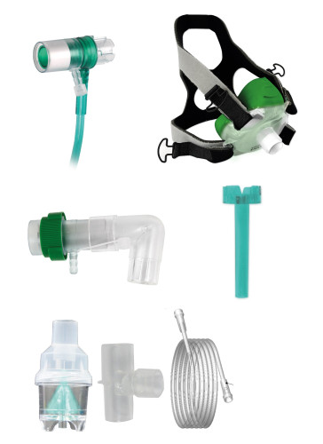CPAP set (with mask and nebulizer)