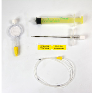 Mini-sets 4 items PERIPUR (needle + catheter + syringe + filter)
