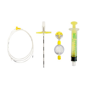 Mini-set with PERIPUR catheter