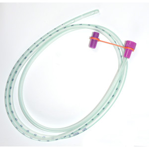 PVC feeding tubes - closed tip