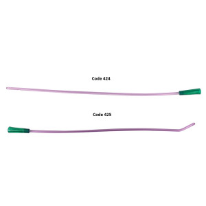 Straight vesical catheter - 18 cm