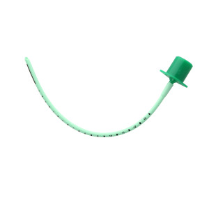 Endotracheal tube - soft green tube