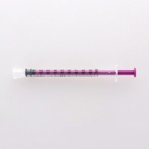 "Low dose tip" syringes