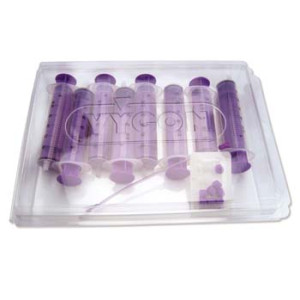 Plateaux de seringues