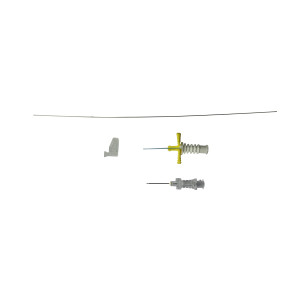 Microsite insertion kit: modified Seldinger technique