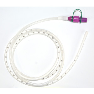 Silicone feeding tubes - closed tip