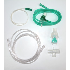 CPAP set (with nebulizer)