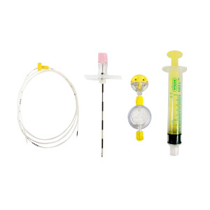 Mini-set with CRYSTAL catheter