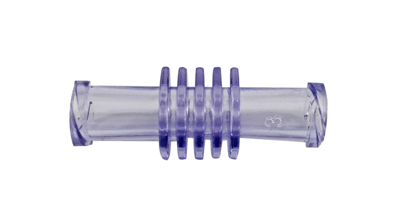 Biflux - Female to female Luer-lock connector - Luer stoppers and